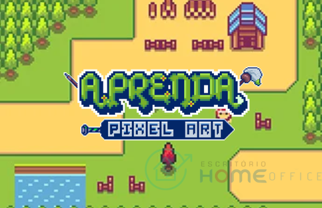 Curso de Pixel Art online com bônus exclusivo! Aprenda a criar personagens, cenários e animações incríveis do zero, 100% garantido!